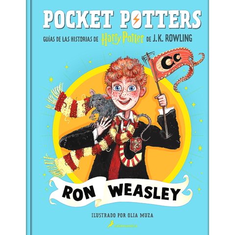 Salamandra Infantil Y Juvenil - Libro Pocket Potters - Ron Weasley - J. K. Rowling