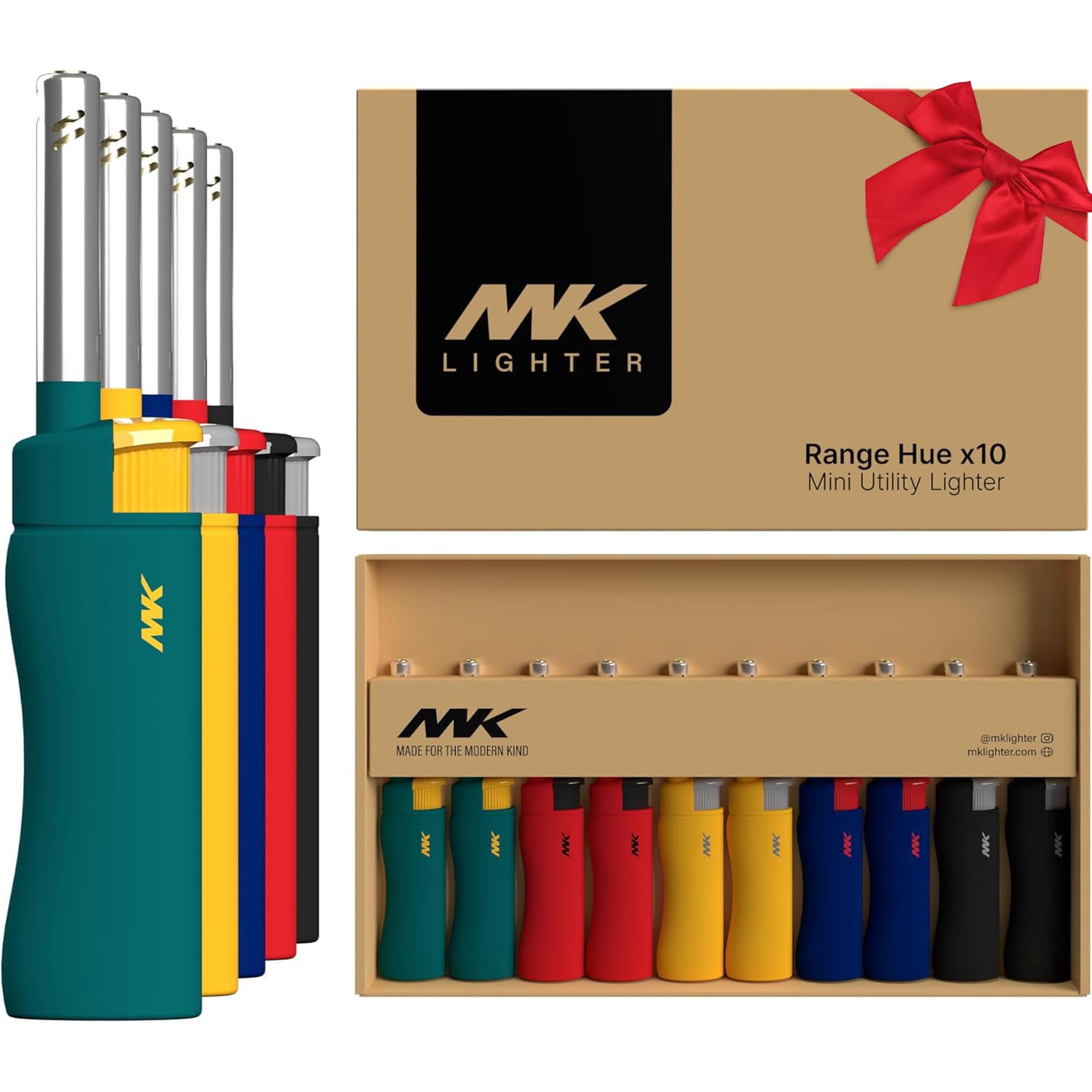 Encendedor Mk Lighter 3bl Hue Recargable A Prueba De Viento
