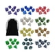 thumbnail image 3 of 70x Dados Poliédricos Acrílicos Con Bolsa De Almacenamiento Juguete De Entretenimiento Para D20 D6 Estilo C, 3 of 5