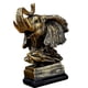 thumbnail image 5 of Estatua De Animal, Colección De Regalos, Adorno De Escritorio Para Estantería, Sala De Estudio, Hogar, Elefante, 5 of 5
