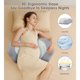 thumbnail image 3 of Almohada de embarazo DONAMA Memory Foam, 3 of 3