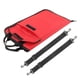 thumbnail image 3 of Bolsa para baquetas, bolsa gruesa de gran capacidad para baquetas, bolsa portátil colgante para baquetas, cepillos, mazos de hasta 12 pares , Rojo 24 palos Rojo puesto 24 palos, 3 of 5