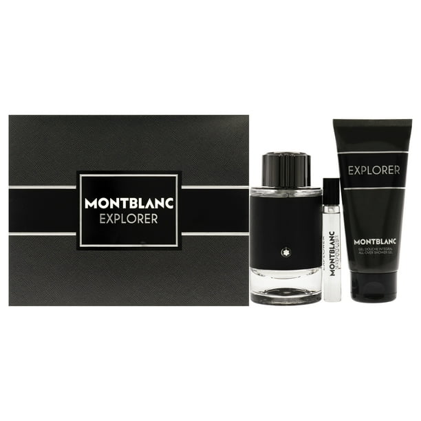 Explorer by Mont Blanc para Hombre - Set de Regalo EDP Spray Spray Gel de Ducha ml EDP