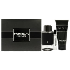Explorer By Mont Blanc Para Hombre - Set De Regalo Edp Spray Spray Gel De Ducha Ml Edp