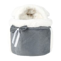 Ioensy - Bolsa De Pecho Colgante Para Mascotas, Portátil, Cómoda, De Felpa, Para Invierno, Para Senderismo, S