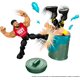thumbnail image 3 of Set de Juego Mattel WWE Knuckle Crunchers Figura de Acción, 3 of 6