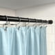 thumbnail image 4 of Barra de cortina de ducha MEXAU Black Tension 102-185 cm, acero, 4 of 6