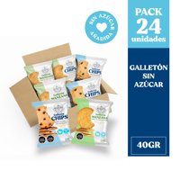 Ecovida S.A - Pack Galletón Sin Azúcar Chips Y Manzana - 24Und