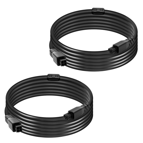 Cable de extensión YIBEICO AMS de 4 pines, 2 m con anillo magnético