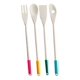 thumbnail image 1 of Set 4 Utensilios de Cocina 32 cm Bambu Bamboo Mango Plastico, 1 of 2