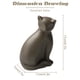 thumbnail image 2 of Urna de Cerámica DiDiBirDi 17 cm 300 ml para Gato – Recuerdo, 2 of 9