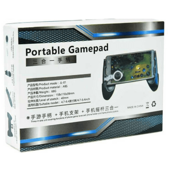 Gamepad con gatillos y joystick 3 en 1