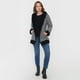 thumbnail image 4 of Chaqueta Mujer Polar Chiporro Negro Cuadrillé Corona, 4 of 5