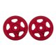 thumbnail image 4 of Cubos De Llanta Para Axial SCX24 Deadbolt C10 JLU B-17 RC Rock Crawler Rojo, 4 of 5
