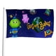 thumbnail image 1 of Galaxia Creativa Bandera impresa con temática, regalo perfecto para fanáticos, amigos y familiares, y adecuada para actividades al aire libre e interiores, decoraciones de fiesta. 120*180CM, 1 of 6