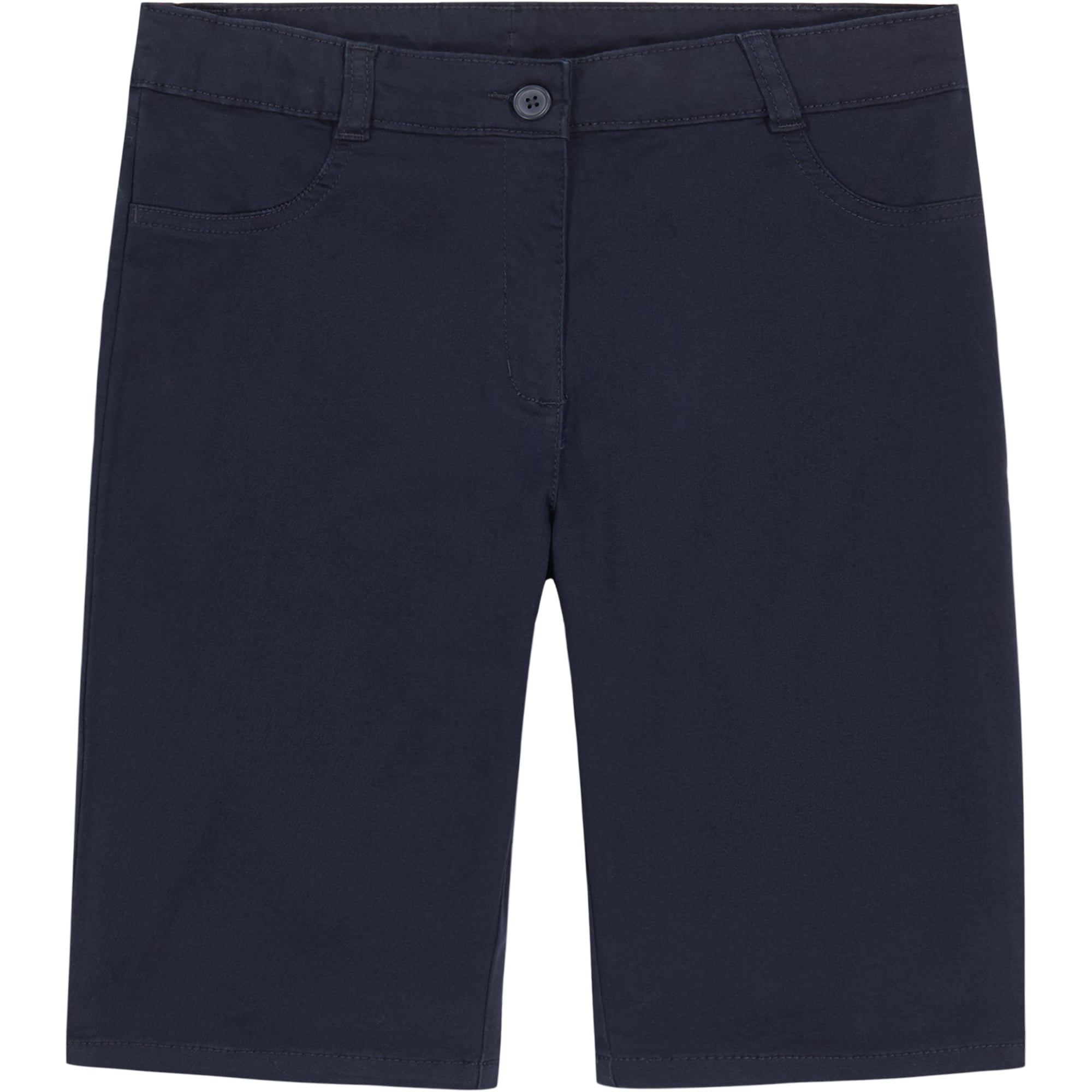 Bermuda Nautica, Uniforme Escolar Corto Para Niñas, Color Azul Marino, Talla 14.5