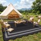 thumbnail image 2 of Alfombra Garvee impermeable de 152 cm plegable para exteriores negro/blanco, 2 of 9