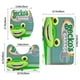 thumbnail image 3 of Juego de 3 Alfombras de Baño de Polar Coral El Garaje de Gecko Desmarcar, 3 of 6