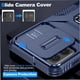 thumbnail image 3 of Funda Armada para Motorola Moto G Power 2023 con Tapa Deslizante y Soporte Magnético Giratorio Azul, 3 of 5