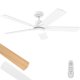 thumbnail image 1 of Ventilador de techo Regair 132 cm con control remoto, motor DC, regulable en 3CCT, 1 of 7