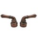 thumbnail image 1 of Manijas para grifo Dura Faucet DF-RKC-ORB bronce aceitado, 1 of 6