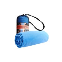 Pro Outdoor - Toalla Microfibra Suede Azul Azul L