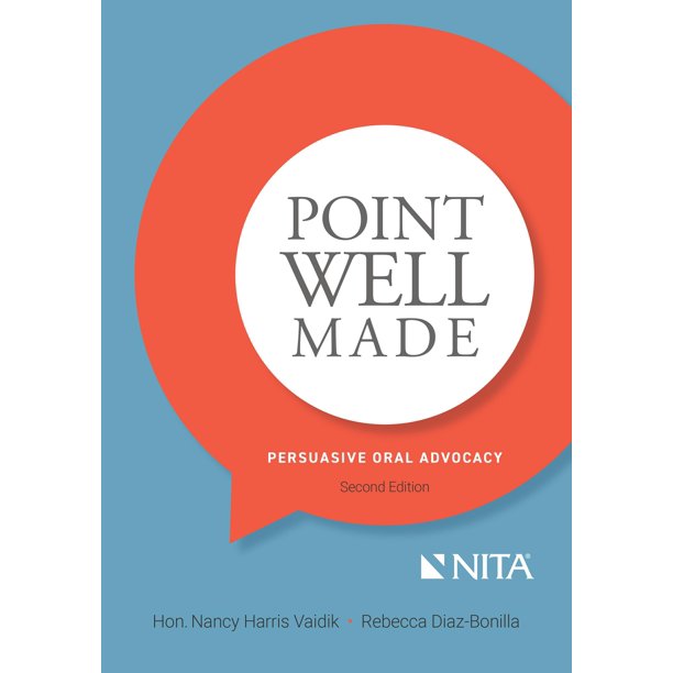 Libro Point Well Made: Defensa Oral Persuasiva (Segunda Edición) – Aspen Publishers