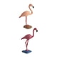 thumbnail image 3 of 2 Piezas Animales En Miniatura Pájaros Modelo Figurita Estatua Scupltue Juguete Flamenco, 3 of 5