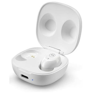Motorola - Audifonos Bluetooth Tw Ipx5 Recargables Moto Buds 105 Blanco