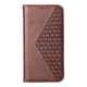 thumbnail image 3 of Funda Flip FOXDOCK para Xiaomi POCO M6 Pro 4G , Estilo Billetera con Diseño Rombo, Correa de Mano y Soporte, Uso Diario, 3 of 5