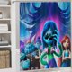 thumbnail image 5 of Juego de Cortina de Ducha y Alfombras Desmarcar Ruby Gillman Kraken 4 Piezas, 5 of 6