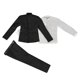 thumbnail image 2 of 1/6 Conjunto De Camisa De Abrigo De Traje De Túnica China Negra Para Cuerpo De Figura Masculina De 12 Pulgadas, 2 of 3