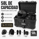 thumbnail image 2 of Maleta De Moto 58l Top Case Abs Bloqueo Seguridad, 2 of 3