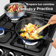 thumbnail image 2 of Cocina Encimera a Gas Licuado 4 Platos + KIT de Instalación Cocinilla Negro, 2 of 8