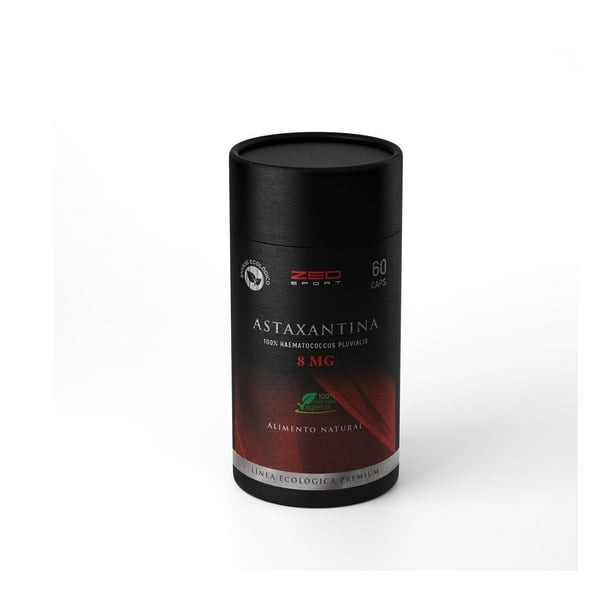 Astaxantina 8 Mg Poderoso Antioxidante 60 Capsulas Zeo Sport