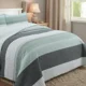 thumbnail image 1 of Cubrecama Quilt Sherpa 1.5 - Varios Modelos W.m G Agua Rallas, 1 of 3