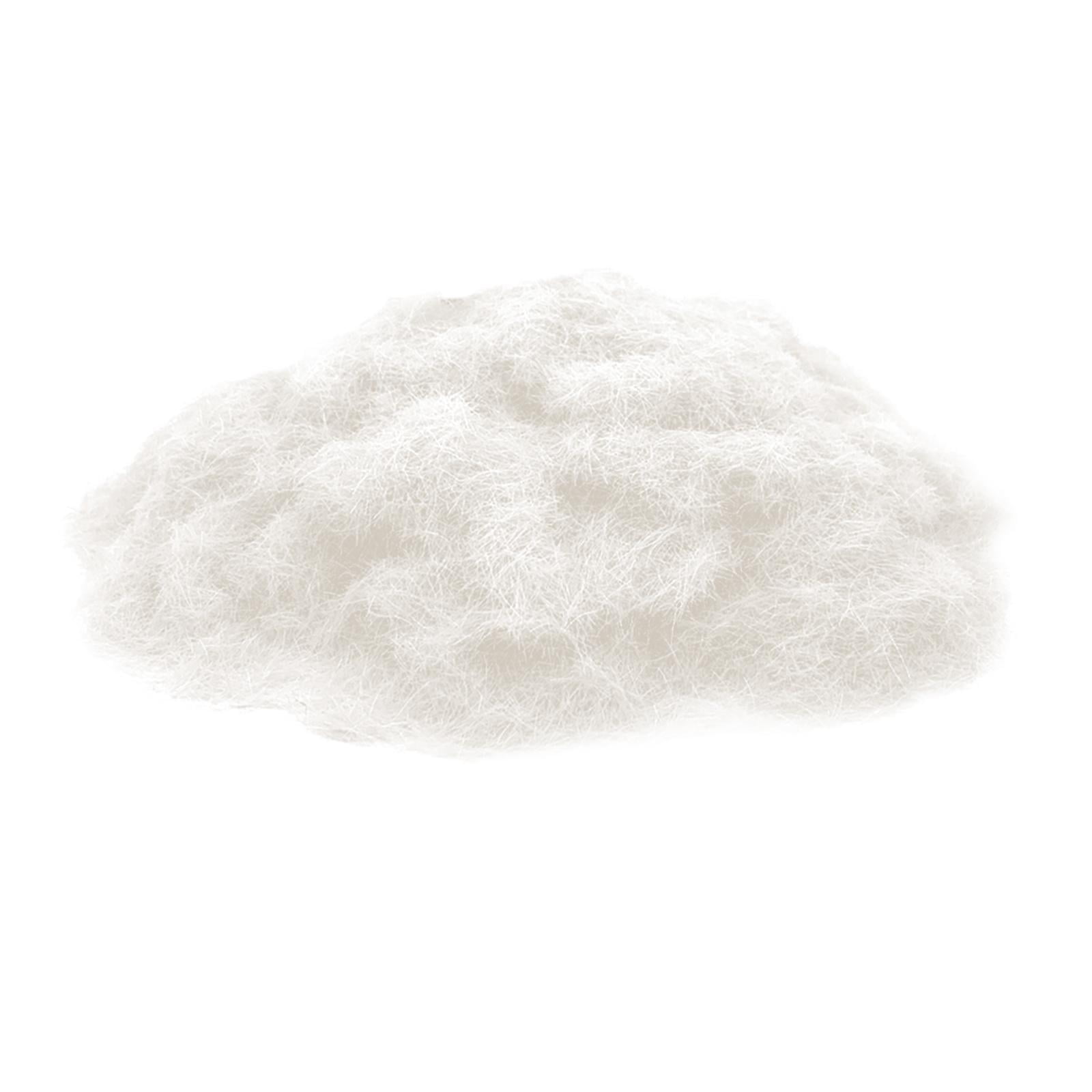 Magideal - Césped Estático En Miniatura, 5 Mm, Construcción De Paisajes, Jardín De Hadas, Césped Artificial Falso De , Césped, Polvo De Hierba, Modelo De E Blanco