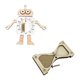 thumbnail image 2 of 2 Uds Montessori Tablero Ocupado Sensorial Accesorios Educativos Para Edades Tempranas StyleD, 2 of 5