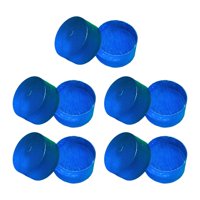 Ioensy - 10 Piezas De Repuesto Para Punta De Taco De Salto Y Rotura Transparente Para Deportes De Interior, Color Azul