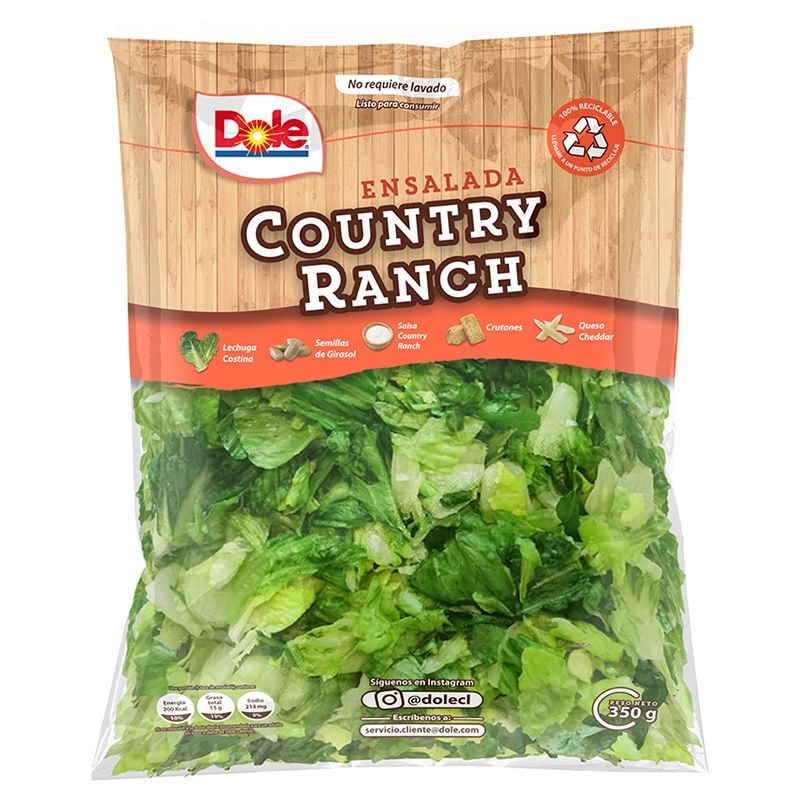 Ensalada Country Ranch Bolsa 350 g