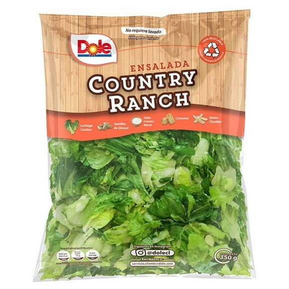 Ensalada Country Ranch Bolsa, 350 g