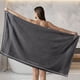 thumbnail image 2 of Paquete de 6 toallas Utopia Towels 69 × 137 cm 100 % algodón gris, 2 of 9