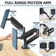 thumbnail image 3 of Soporte de doble monitor MOUNTUP con resorte de gas ajustable de 13 a 32 pulgadas, 3 of 7