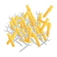thumbnail image 3 of 50 Tornillos De Doble Punta Para Línea De Pared De Fondo De 3,5 Mm., 3 of 5