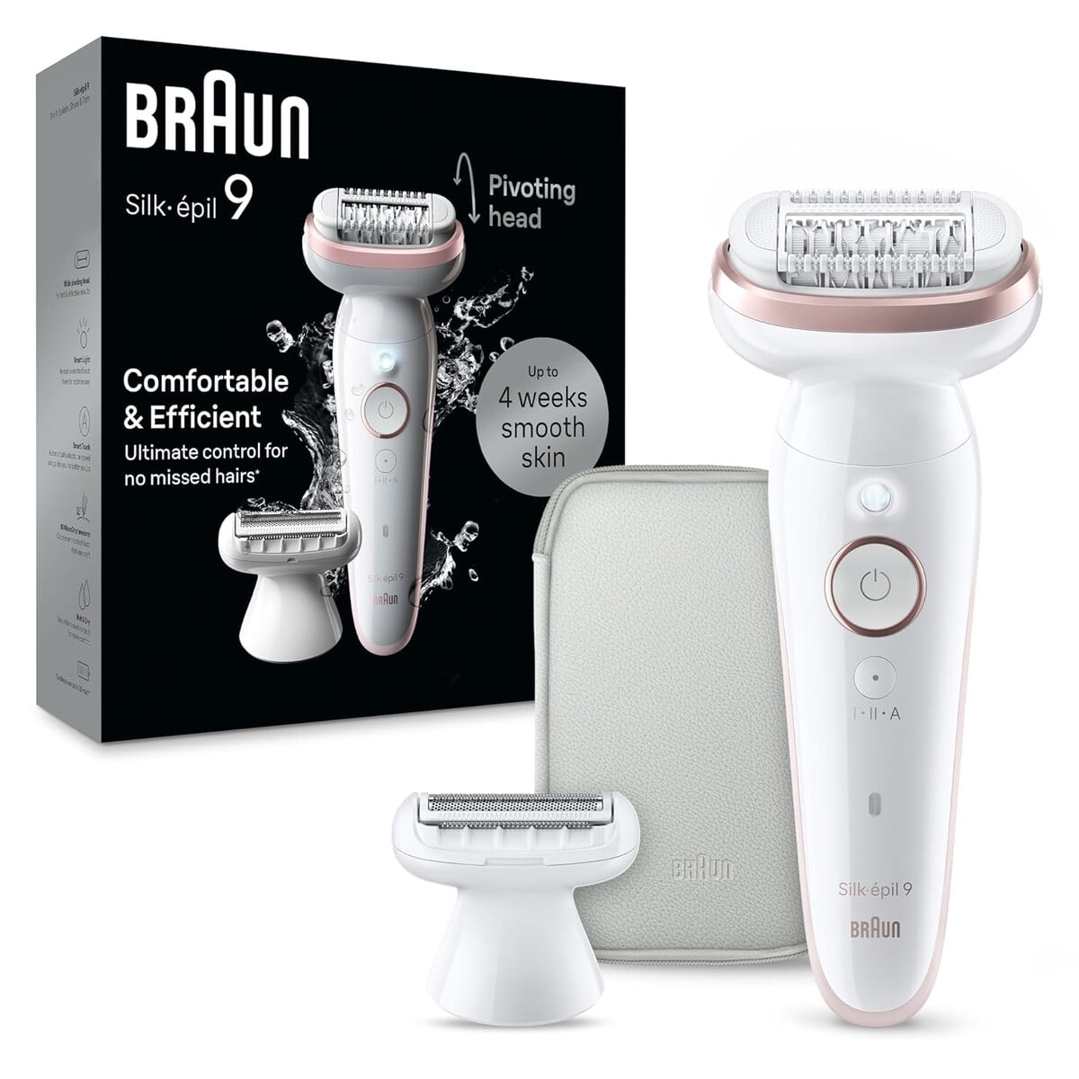 Depiladora Braun Silkapil 9 Ses9030 Wet Dry Mujer