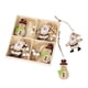 thumbnail image 1 of Adornos Colgantes Madera Navidad 12 Uds, 1 of 3