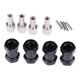 thumbnail image 1 of Combinador De Adaptador De Extensión De Cubo Hexagonal De 12 Mm, 15-25 Mm, Para RC Crawler, Negro, 20 Mm, 1 of 5