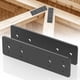 thumbnail image 1 of Placa Unión Recta Acero Negra Vigas Madera Pérgola 25.4cm X2, 1 of 6