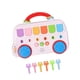 thumbnail image 3 of Causa De Juguete De Autobús Animal Clave Causa Y Efecto Juguete Regalo De Juguete Portable Toy Musical Toy Red Many, 3 of 5