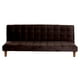 thumbnail image 1 of Futon Turin Tela Velvet Chocolate, 1 of 3